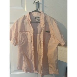 Womens Columbia Short Sleeve button up